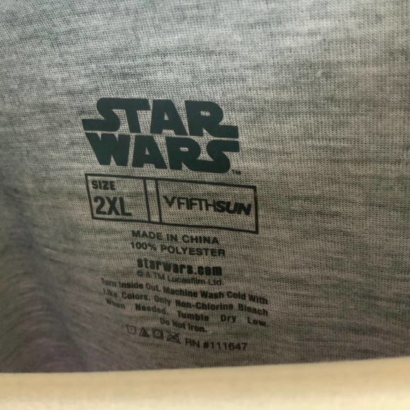 STAR Wars "Kylo Ren" Villain Short Sleeve Tee 2XL - Picture 4 of 4